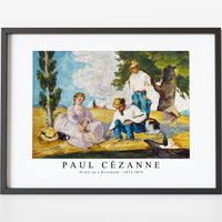 Paul Cezanne - Picnic on a Riverbank 1873-1874