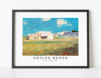 
              Odilon Redon - Breton Village 1890
            