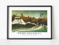 
              Henri Rousseau - Sawmill, Outskirts of Paris 1893-1895
            