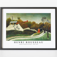 Henri Rousseau - Sawmill, Outskirts of Paris 1893-1895