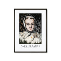 Paul Cezanne - Marie Cézanne's Sister 1866-1867