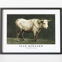 Jean Bernard - Standing bull painting