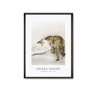 
              Ohara Koson - Roaring tiger (1900 - 1945)
            