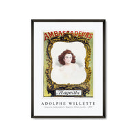 Adolphe Willette - Lemercier Ambassadeurs, Magnitta. Affiche couleur 1895