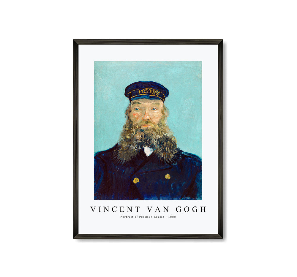 Vincent Van Gogh - Portrait of Postman Roulin 1888