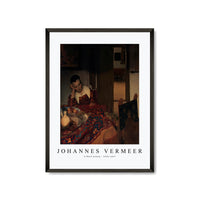 Johannes Vermeeer - A Maid Asleep 1656-1657
