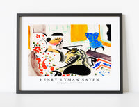 
              Henry Lyman Sayen - Calligraphic Interior -1915
            