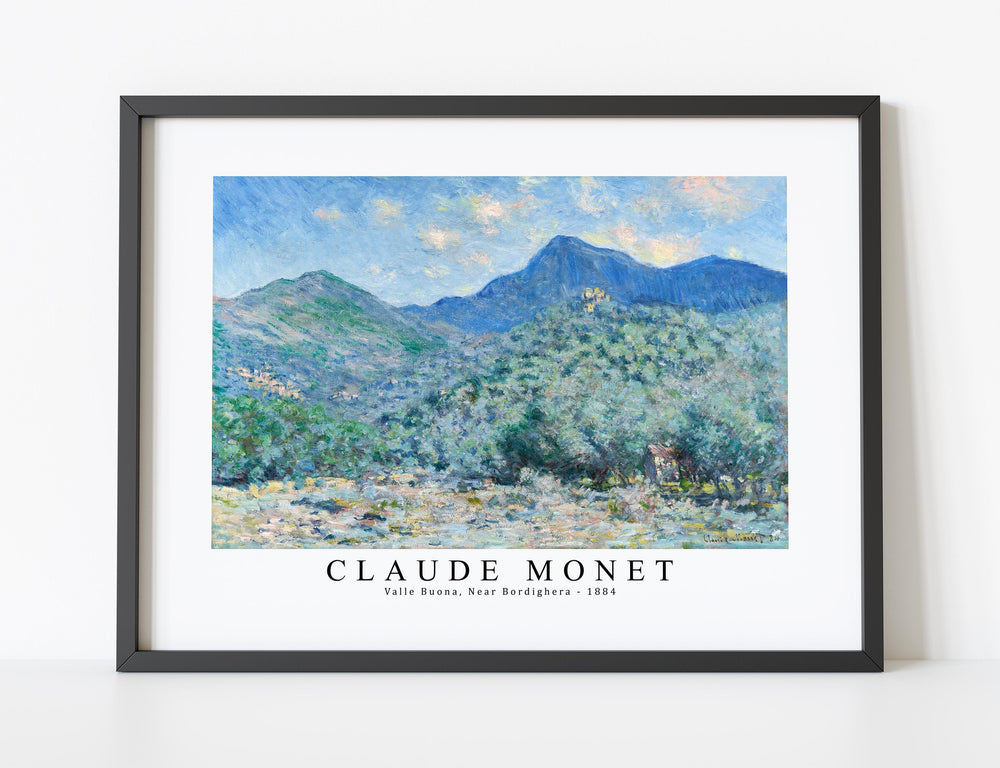 Claude Monet - Valle Buona, Near Bordighera 1884