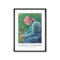 Camille Pissarro - A Seated Peasant Woman 1885