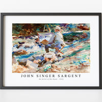 John Singer Sargent - An Artist at His Easel (1914)