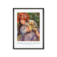 Pierre Auguste Renoir - Two Girls (Deux fillettes) 1910