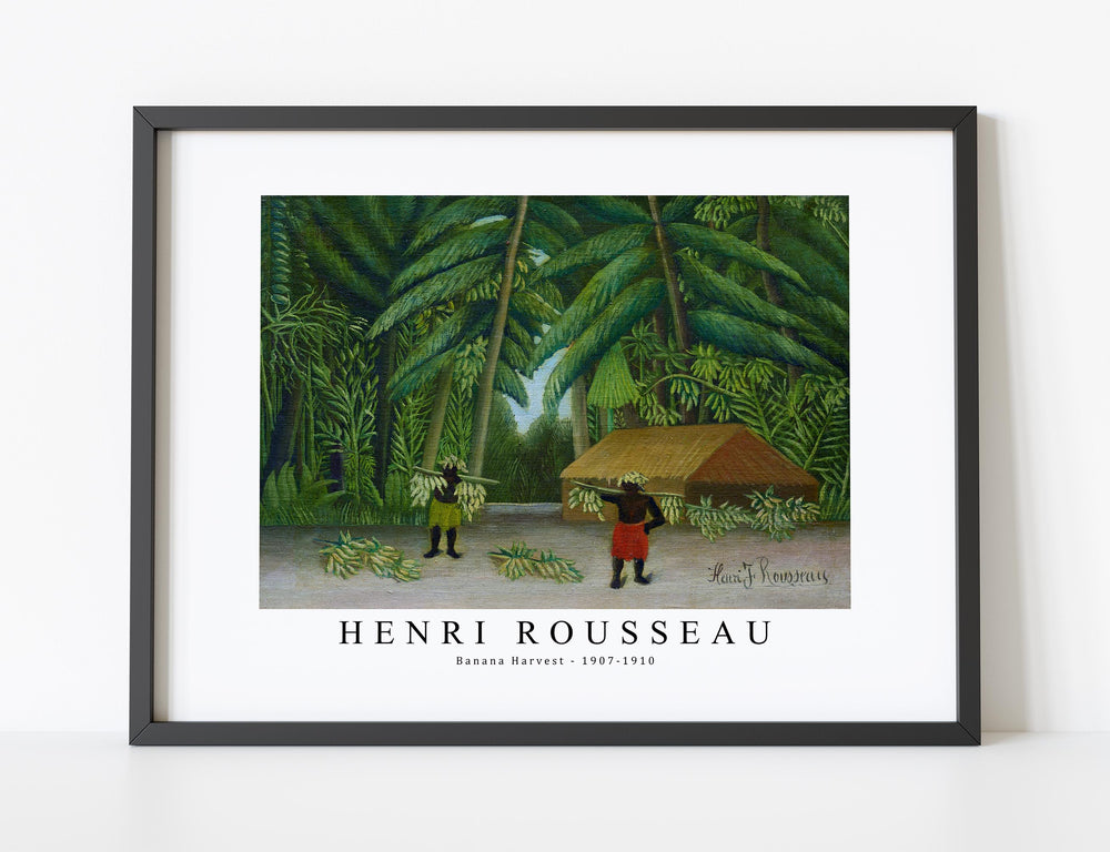 Henri Rousseau - Banana Harvest 1907-1910