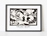 
              Franz Marc - Resting horses 1880-1916
            