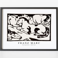 Franz Marc - Resting horses 1880-1916