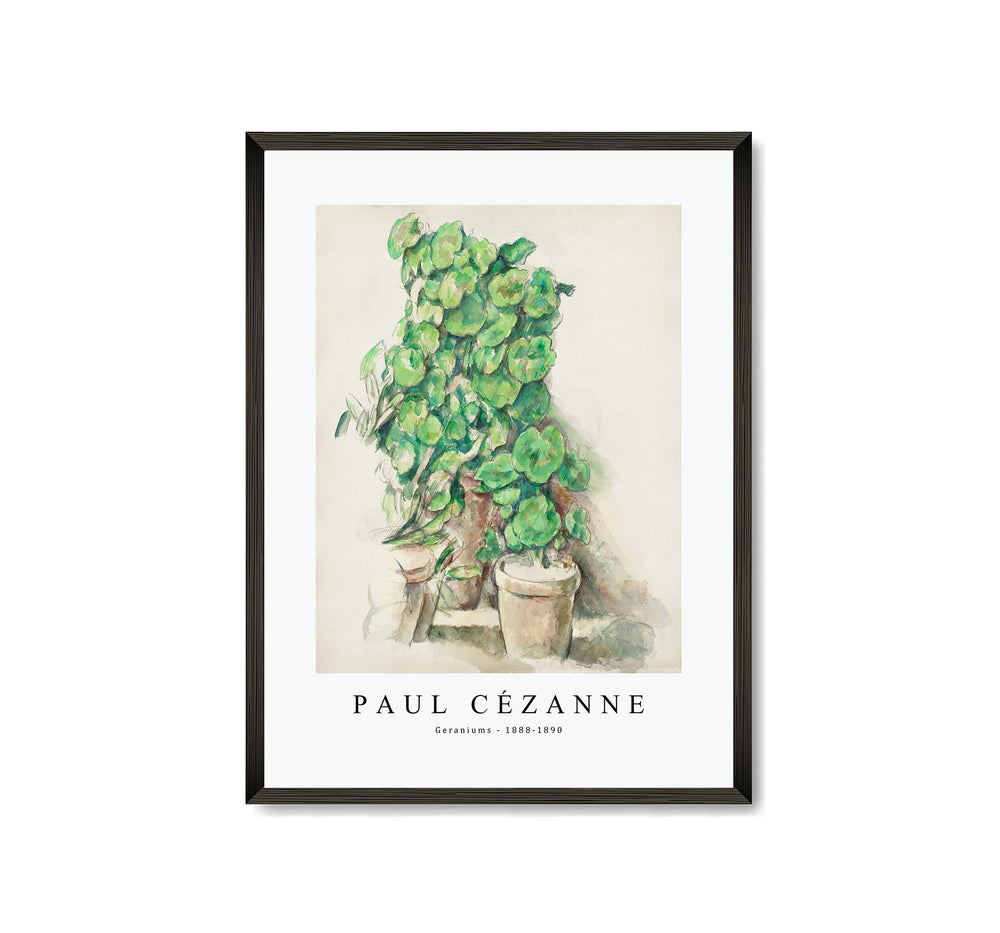 Paul Cezanne - Geraniums 1888-1890