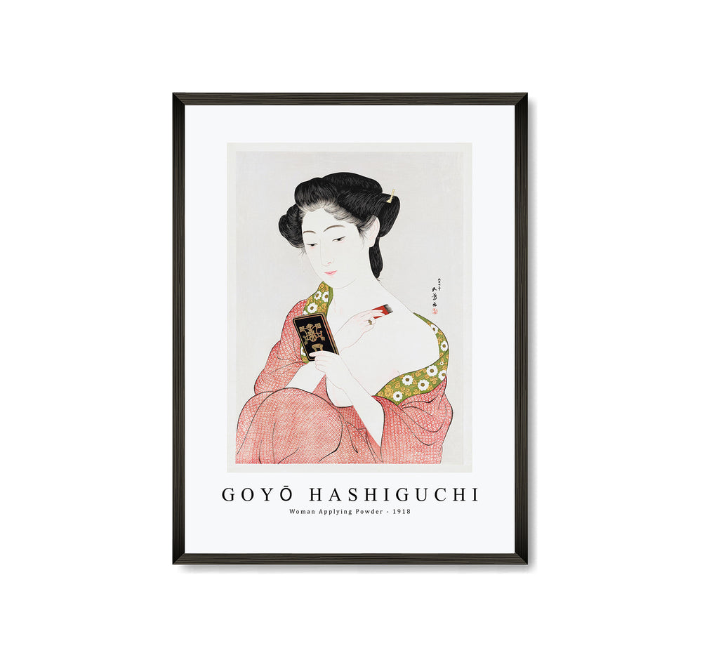 Goyo Hashiguchi - Woman Applying Powder 1918