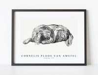 
              Cornelis ploos van amstel - Lying dog-1777
            