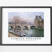 Camille Pissarro - The Pont Royal and the Pavillon de Flore 1903