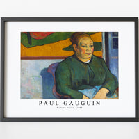 Paul Gauguin - Madame Roulin 1888