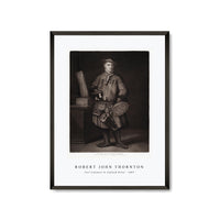 Robert John Thornton - Carl Linnaeus in Lapland Dress from The Temple of Flora (1807)
