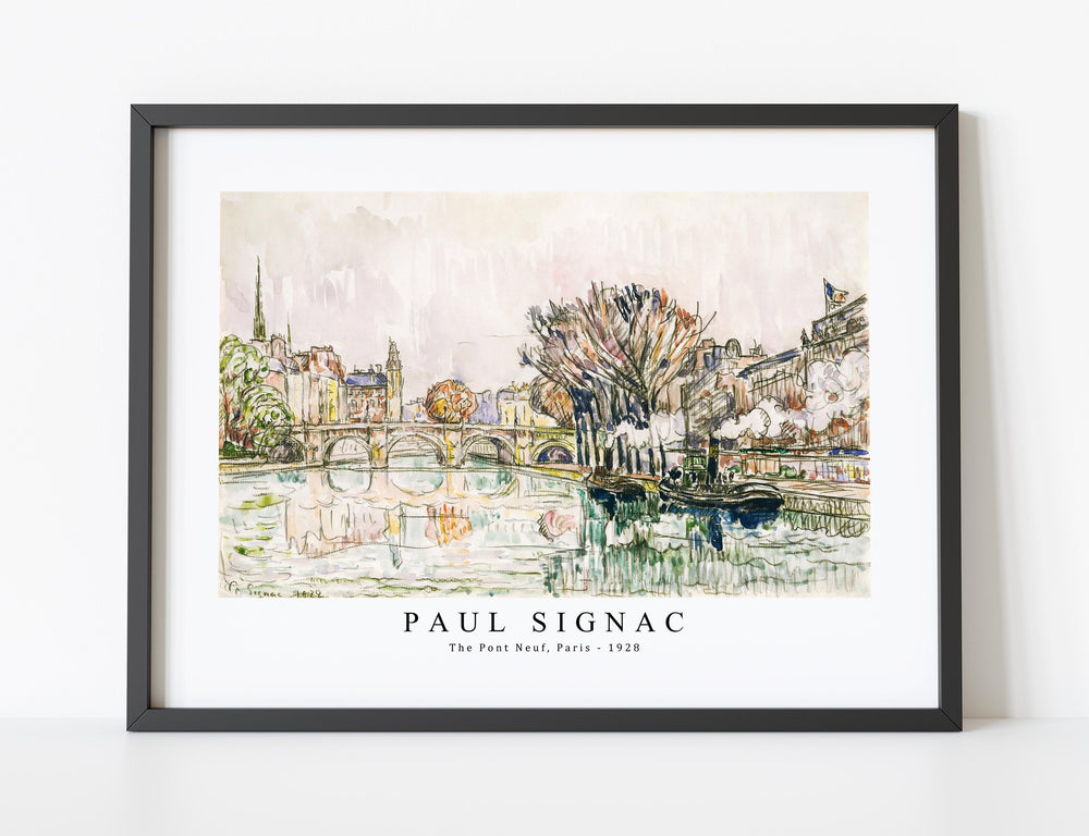 Paul Signac - The Pont Neuf, Paris (1928)