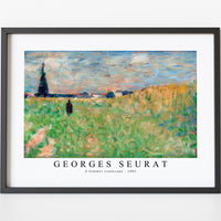Georges Seurat - A Summer Landscape 1883