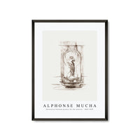 Alphonse Mucha - Decorative fountain project for the interior 1869-1939