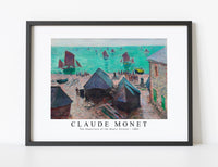 
              Claude Monet - The Departure of the Boats, Étretat 1885
            
