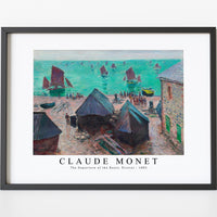 Claude Monet - The Departure of the Boats, Étretat 1885