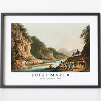 Luigi Mayer - View on the Aluta 1810