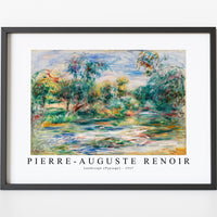 Pierre Auguste Renoir - Landscape (Paysage) 1917