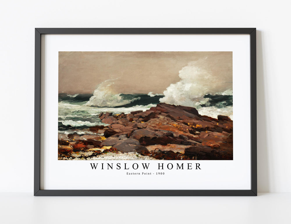 winslow homer - Eastern Point-1900