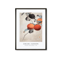 
              Ohara Koson - Nuthatcher atop Persimmons (ca. 1910)
            