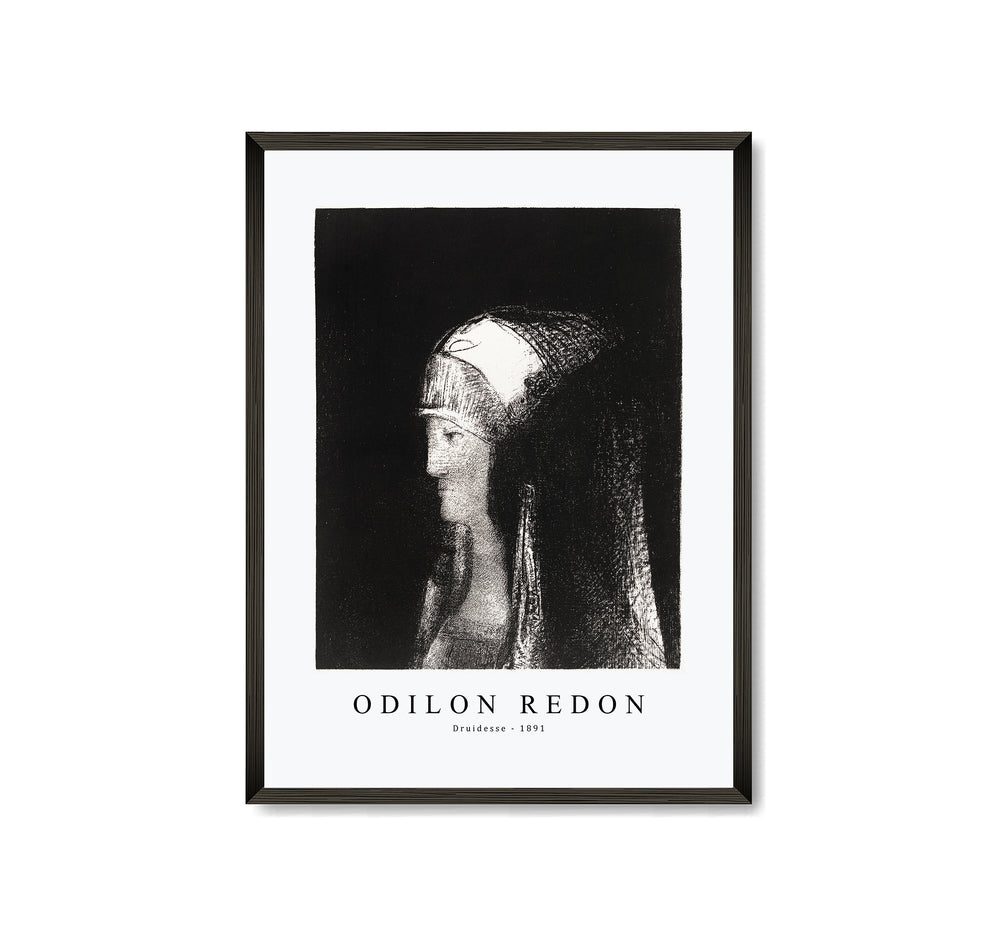 Odilon Redon - Druidesse 1891
