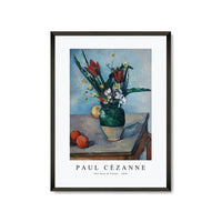 Paul Cezanne - The Vase of Tulips 1890