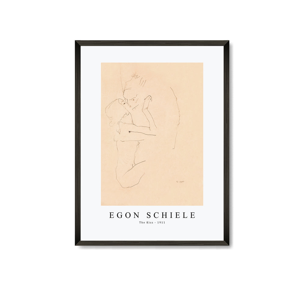 Egon Schiele - The Kiss 1911