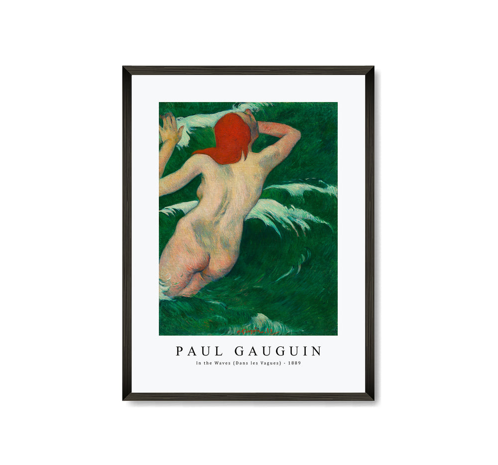 Paul gauguin - In the Waves (Dans les Vagues) 1889