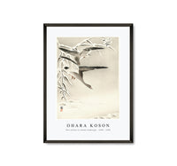 
              Ohara Koson - Two collies in snowy landscape (1900 - 1930) by Ohara Koson (1877-1945)
            