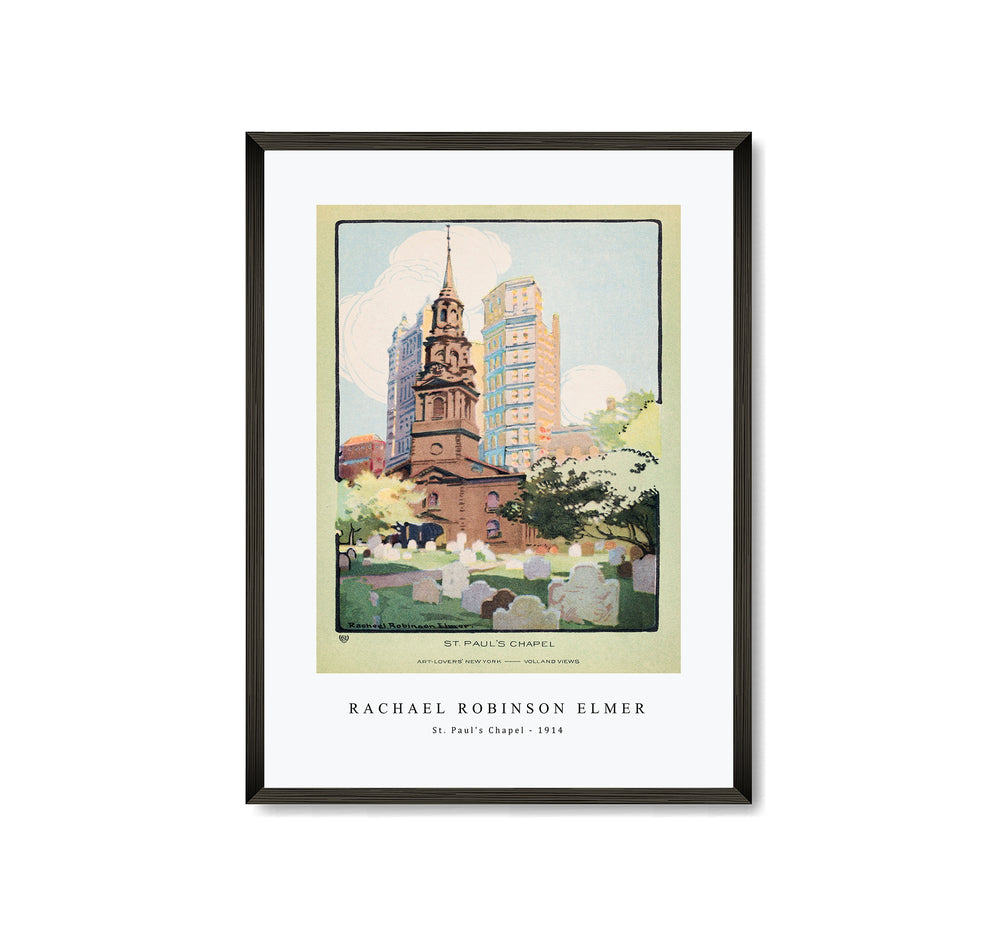 Rachael Robinson Elmer - St. Paul's Chapel (1914)