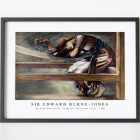 Sir Edward Burne Jones - The Briar Rose Series - Study for 'The Garden Court' (1889)