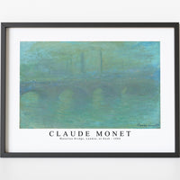 Claude Monet - Waterloo Bridge, London, at Dusk 1904