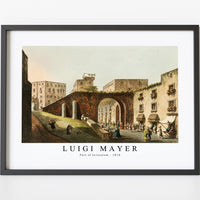 Luigi Mayer - Part of Jerusalem  (1810)