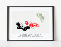 
              Kamisaka Sekka - Japanese woodblock(one thousand butterflies 1904
            