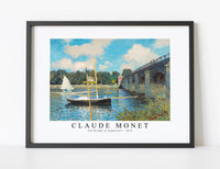 
              Claude Monet - The Bridge at Argenteuil 1874
            