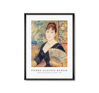 
              Pierre Auguste Renoir - Woman with Fan (Femme à l'éventail) 1886
            