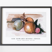Sir Edward Burne Jones - Still-Life - Study of Onions (1871–1875)