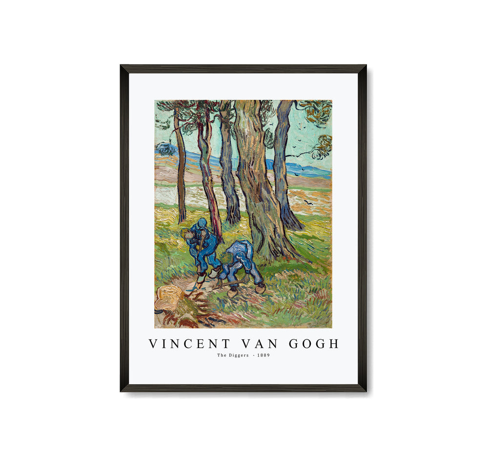 Vincent Van Gogh - The Diggers 1889