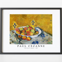 Paul Cezanne - The Plate of Apples 1887