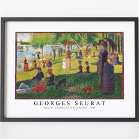 Georges Seurat - Study for a Sunday on La Grande Jatte 1885