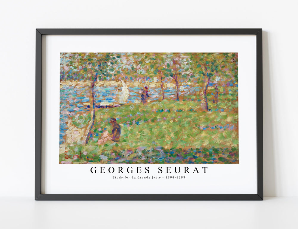 Georges Seurat - Study for La Grande Jatte 1884-1885
